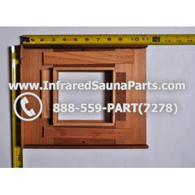 WOOD CONTROL PANEL TRIMS - CEDAR WOOD CONTROL PANEL TRIM STYLE 1 3