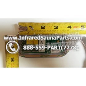 CIRCUIT BOARDS WITH  FACE PLATES - CIRCUIT BOARD WITH FACEPLATE AIRWALL INFRARED SAUNA BLACK 4