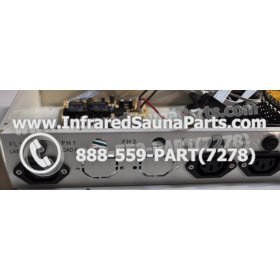 COMPLETE CONTROL POWER BOX 110V / 120V - COMPLETE CONTROL POWER BOX 110V / 120V SUNMATE INFRARED SAUNA STYLE 1 14