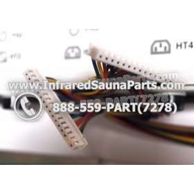 COMPLETE CONTROL POWER BOX WITH CONTROL PANEL - COMPLETE CONTROL POWER BOX VIDAL  INFRARED SAUNA STYLE 4 WITH TWO CONTROL PANELS 8