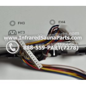 COMPLETE CONTROL POWER BOX WITH CONTROL PANEL - COMPLETE CONTROL POWER BOX PRECISION THERAPY  INFRARED SAUNA STYLE 4 WITH TWO CONTROL PANELS 7