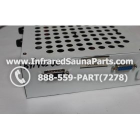 COMPLETE CONTROL POWER BOX 110V / 120V - COMPLETE CONTROL POWER BOX 110V / 120V WASAUNA STYLE 6 5