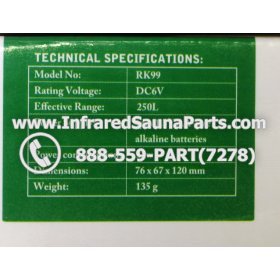 IONIZERS - IONIZER MODEL RK99 8