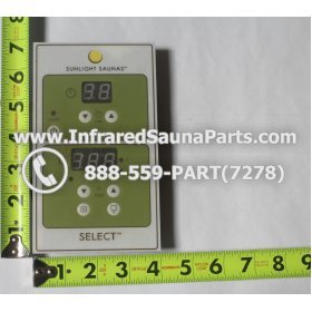 CIRCUIT BOARDS WITH  FACE PLATES - CIRCUIT BOARD WITH FACE PLATE SUNLIGHT SAUNAS SELECT SECONDARY 2