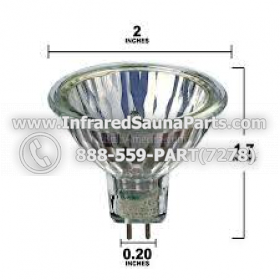 LIGHT BULBS MR 16 110V / 120V - LIGHT BULB MR 16 110V / 120V 20W 10