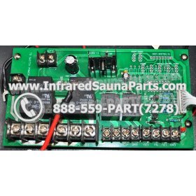 COMPLETE CONTROL POWER BOX 220V / 240V - COMPLETE CONTROL POWER BOX  220V / 240V WITH 8 CIRCUIT BOARD PINS SAUNAGEN INFRARED SAUNA 9