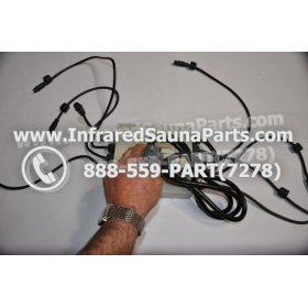 COMPLETE CONTROL POWER BOX 220V / 240V - COMPLETE CONTROL POWER BOX 220V / 240V HEATWAVE INFRARED SAUNA WITH 8 HEATER PLUGS v1 11