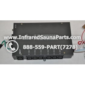 COMPLETE CONTROL POWER BOX 220V / 240V - COMPLETE CONTROL POWER BOX 220V / 240V WITH 7 CIRCUIT BOARD PINS / 6 FEMALE PLUGS 7