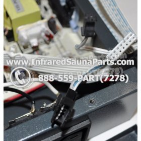 COMPLETE CONTROL POWER BOX 220V / 240V - COMPLETE CONTROL POWER BOX 220V / 240V WITH 7 CIRCUIT BOARD PINS  6 FEMALE PLUGS SAUNA KING INFRARED SAUNA 30