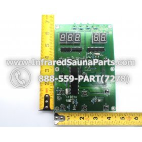 CIRCUIT BOARDS WITH  FACE PLATES - CIRCUIT BOARDS WITH FACE PLATES - LUX INFRARED SAUNA MAIN (10 BUTTONS) 3