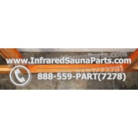 WOOD SAUNA WALLS - HEMLOCK WOOD SAUNA PANEL WITH GLASS OUT ( 73" x 48.5" ) IN ( 65" x 23.7" ) 7