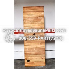 WOOD BENCHS + HEATERS - HEMLOCK WOOD BENCH ( 46.7" x 16.2" ) 1