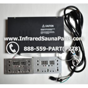 COMPLETE CONTROL POWER BOX WITH CONTROL PANEL - COMPLETE CONTROL POWER BOX 110V / 120V / 220V WITH 8 CIRCUIT BOARD PINS WITH TWO CONTROL PANELS 1