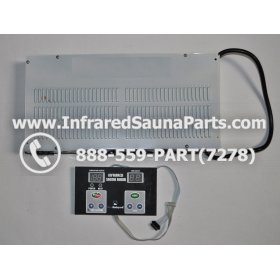 COMPLETE CONTROL POWER BOX WITH CONTROL PANEL - COMPLETE CONTROL POWER BOX JOSEN INFRARED SAUNA STYLE 1 WITH ONE CONTROL PANEL 1