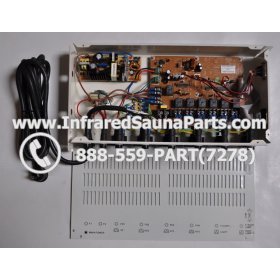 COMPLETE CONTROL POWER BOX 110V / 120V - COMPLETE CONTROL POWER BOX 110V / 120V MASTERSAUNA INFRARED SAUNA STYLE 4 5