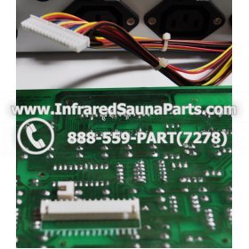 COMPLETE CONTROL POWER BOX WITH CONTROL PANEL - COMPLETE CONTROL POWER BOX IRONMAN INFRARED SAUNA STYLE 4 WITH TWO CONTROL PANELS 5