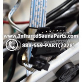 COMPLETE CONTROL POWER BOX WITH CONTROL PANEL - COMPLETE CONTROL POWER BOX GAIA INFRARED SAUNA STYLE 1 WITH ONE CONTROL PANEL 13