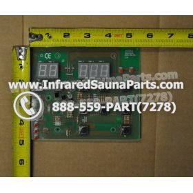 CIRCUIT BOARDS / TOUCH PADS - CIRCUIT BOARD  TOUCHPAD JOSEN INFRARED SAUNA SRZHX001 - (10 BUTTONS) 3