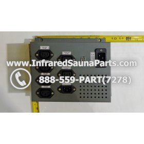 COMPLETE CONTROL POWER BOX WITH CONTROL PANEL - COMPLETE CONTROL POWER BOX CLEARLIGHT INFRARED SAUNA 110v 120v WITH TWO CONTROL PANELS 5