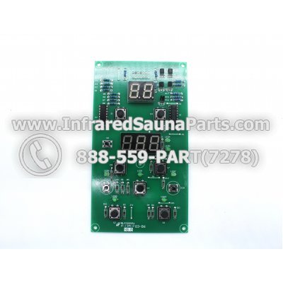 CIRCUIT BOARDS / TOUCH PADS - CIRCUIT BOARDS / TOUCH PADS - E306084 JP-1 94V-0 G3-B6   (10 BUTTONS) 1